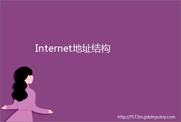 Internet地址结构