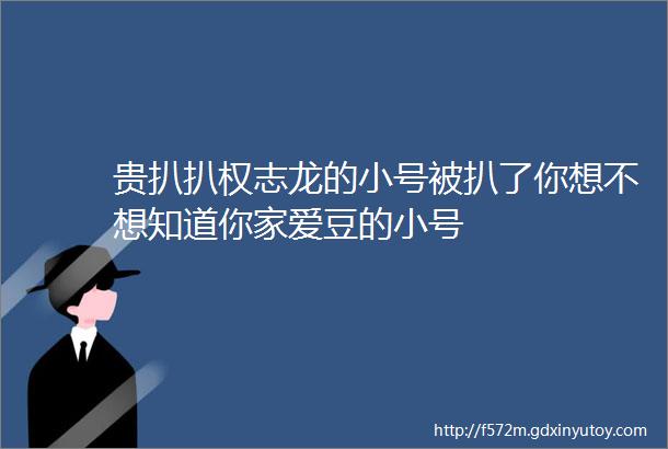 贵扒扒权志龙的小号被扒了你想不想知道你家爱豆的小号