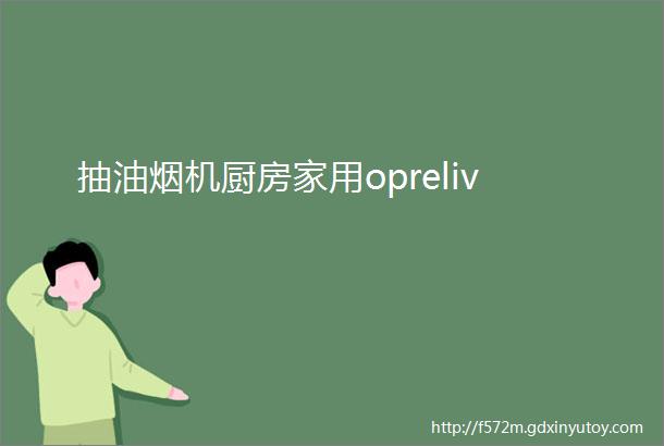 抽油烟机厨房家用opreliv